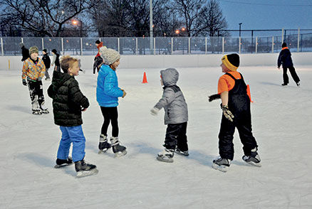 Rink open at Mt. Greenwood Park